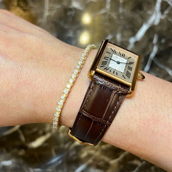 14K Diamond Tennis Bracelet - Picture 5 of 13